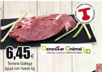 FROIZ Ternera Gallega aguja con hueso kg oferta