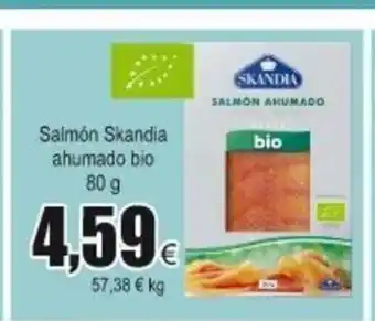 FROIZ Salmón Sikanda ahumado bio 80g oferta