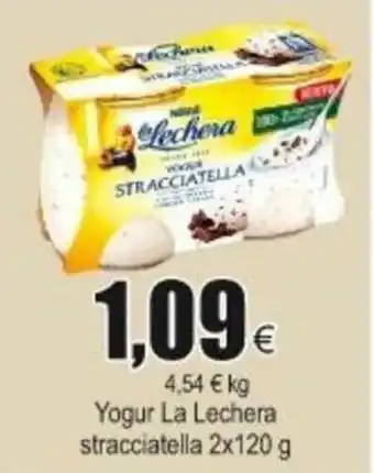 FROIZ Yogur La Lechera stacciatella 2x120g oferta
