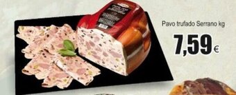FROIZ Pavo trufado Serrano oferta