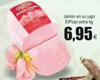 FROIZ Jamón es su jugo Elpozo extra kg oferta