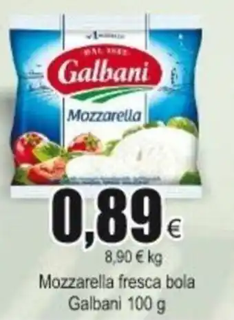 FROIZ Galbani Mozzarella fresca bola 100g oferta