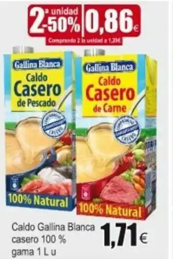 FROIZ Caldo Gallina Blanca casero 100% gama 1L u oferta