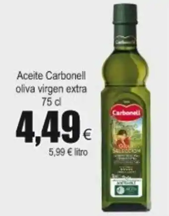 FROIZ Aceite Carbonell oliva virgen extra 75cl oferta