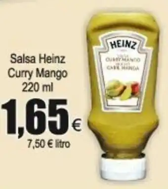 FROIZ Heinz Salsa Curry Mango 220ml oferta
