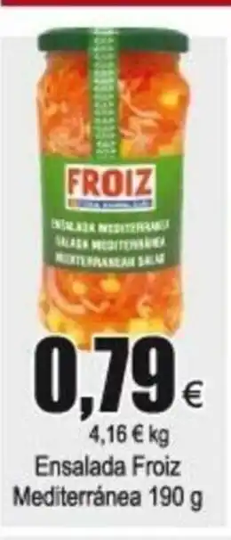 FROIZ Ensalada Froiz Mediterránea 190g oferta