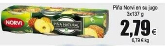 FROIZ Piña Norvi en su jugo 3x137g oferta