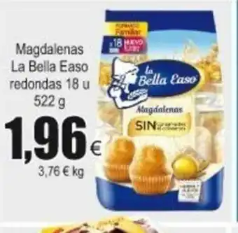 FROIZ Magdalenas La Bella Easo redondas 18 u 522g oferta