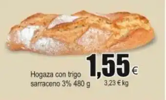 FROIZ Hogaza con trigo sareaceno 3% 480g oferta