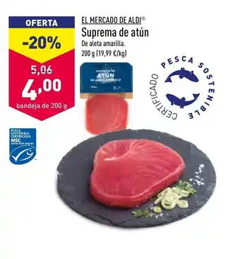 ALDI El Mercado De Aldi Suprema de Atún de aleta amarilla 200g oferta