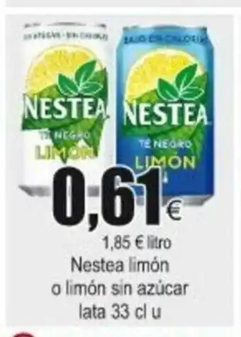 FROIZ Nestea Limón o limón sin azúcar lata 33cl oferta