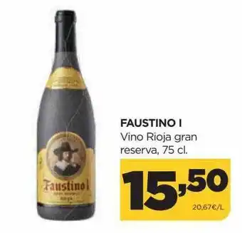 Alimerka Faustino i vino rioja gran reserva oferta