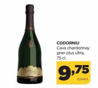 Alimerka Codorniu cava chardonnay gran plus ultra oferta