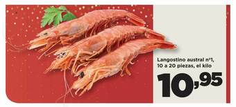 Alimerka Langostino austral n°1 10 a 20 piezas oferta