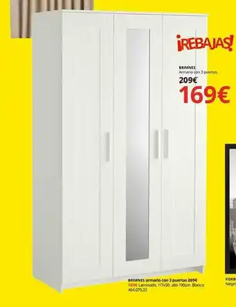 IKEA Brimines armario con 3 puertas oferta