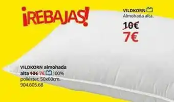 IKEA Vildkorn almohada alta oferta