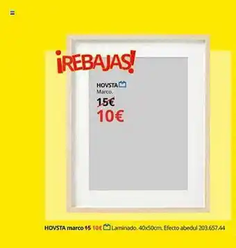IKEA Hovsta marco oferta