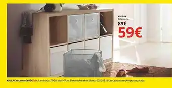 IKEA Kallax estantería oferta