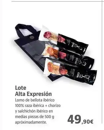 Supermercados Sánchez Romero Lote alta expressión oferta