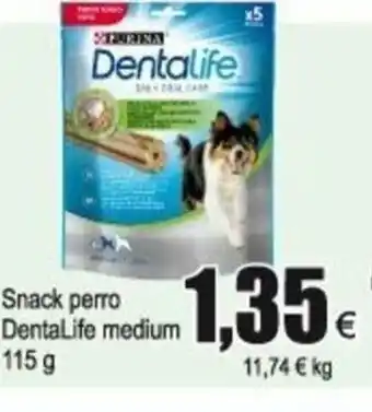 FROIZ Snack perro Dentalife medium 115g oferta