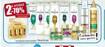 FROIZ Pantene en articulos seleccionados oferta