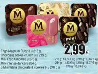 FROIZ Frigo Magnum Ruby 3 u 216g oferta