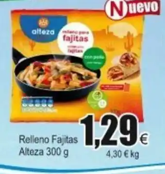FROIZ Relleno Fajitas Alteza 300g oferta
