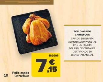 Carrefour Pollo asado carrefour oferta