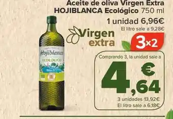 Carrefour Aceite de oliva virgen extra hojiblanca ecológico oferta