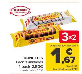 Donettes pack 8