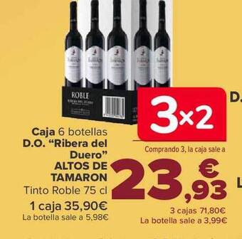 Carrefour Caja 6 botellas d.o. oferta
