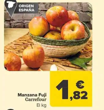 Carrefour Manzana fuji carrefour el kg oferta