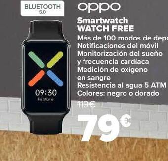 Carrefour Oppo smartwatch watch free oferta