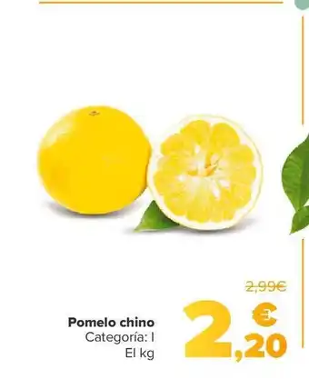 Carrefour Pomelo chino oferta