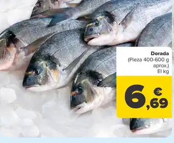 Carrefour Dorada el kg oferta