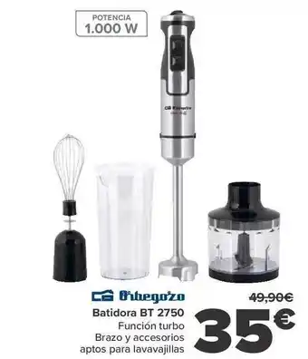 Carrefour Batidora bt 2850 oferta