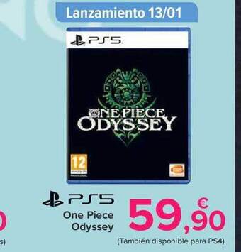Carrefour Ps5 one piece odyssey oferta