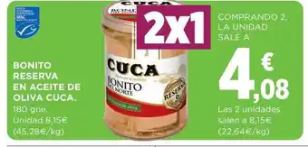 Hipercor Bonito reserva en aceite de oliva cuca oferta