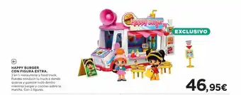 Hipercor Happy burger con figura extra oferta