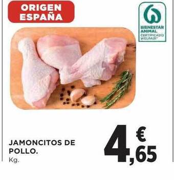 Hipercor Jamoncitos de pollo oferta