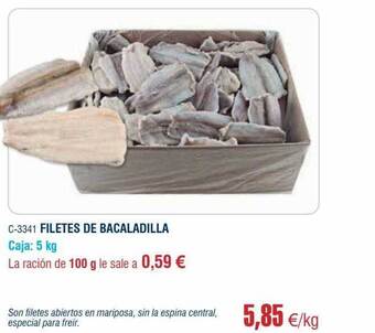 Abordo Filetes de bacaladilla oferta