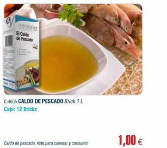 Abordo Caldo de pescado oferta