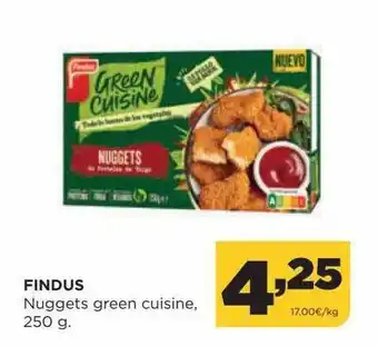 Alimerka Findus nuggets green cuisine oferta