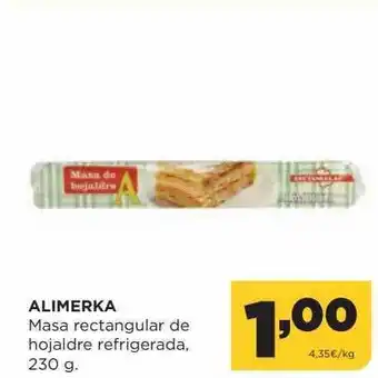 Alimerka Alimerka masa rectangular de hojaldre refrigerada oferta
