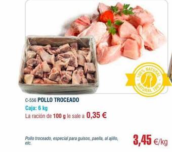 Abordo Pollo troceado oferta