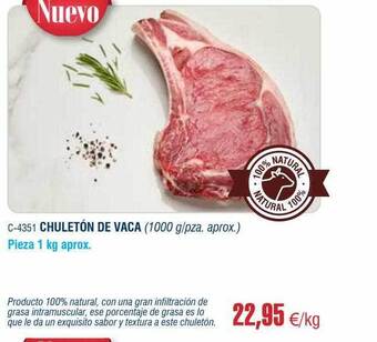 Abordo Chuletón de vaca oferta