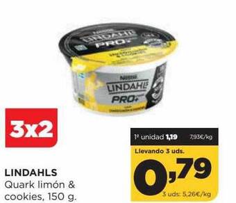 Alimerka Lindahls quark limón & cookies oferta