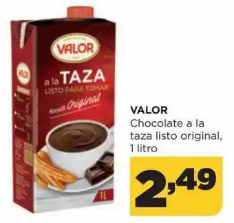 Alimerka Valor chocolate a la taza listo original oferta