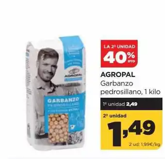 Alimerka La 2a unidad 40% dto agropal garbanzo pedrosillano oferta