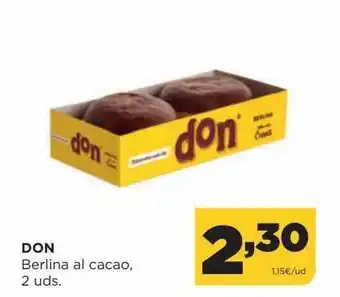 Alimerka Don berlina al cacao oferta